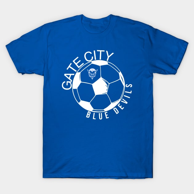 Gate City Blue Devils T-Shirt by AmyNMann